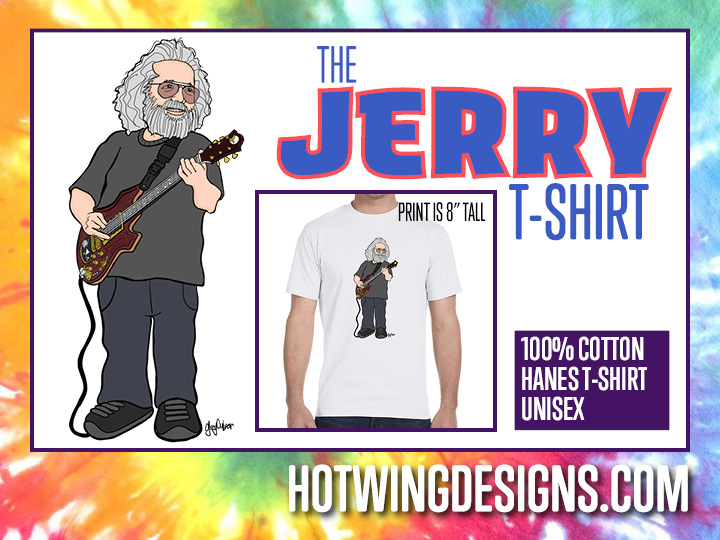 The Jerry Shirt by Hot Wing Designs