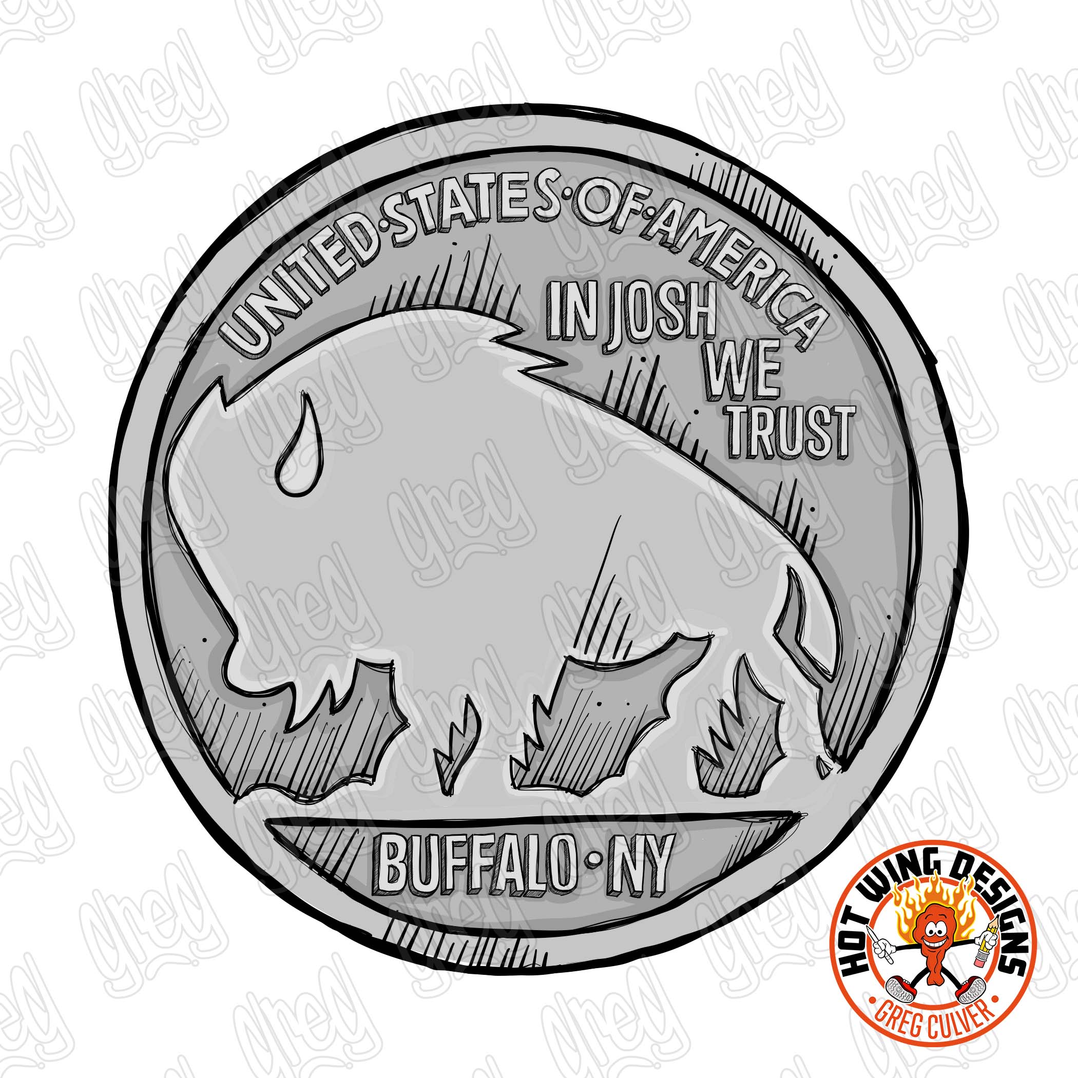 Buffalo Coin Flip