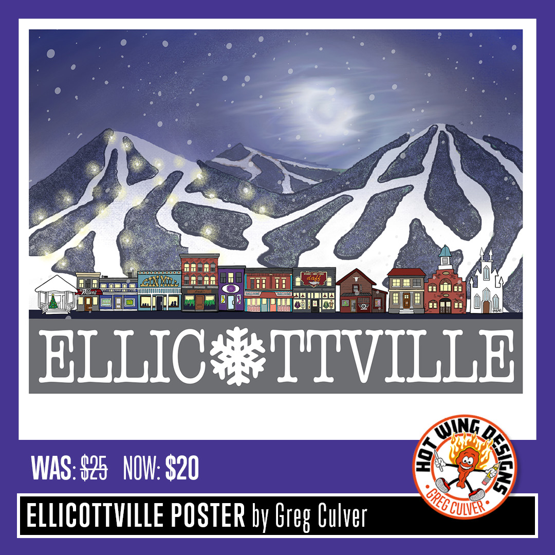 Ellicottville Poster by Greg Culver