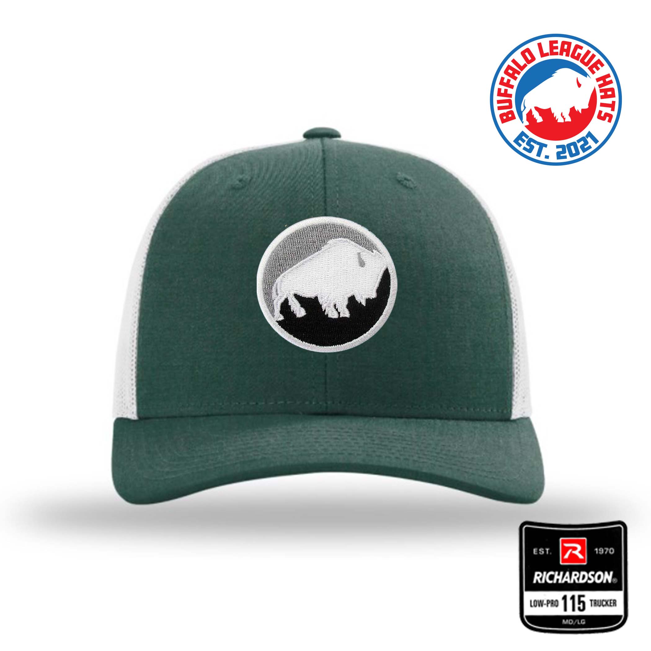 Richardson 115 Trucker by Buffalo League Hats