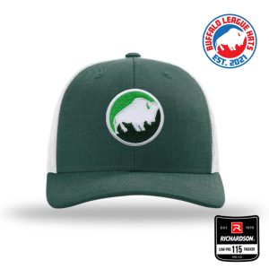 Richardson 115 Buffalo League hat heather green