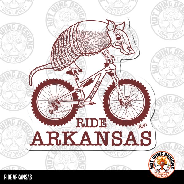Ride Arkansas sticker