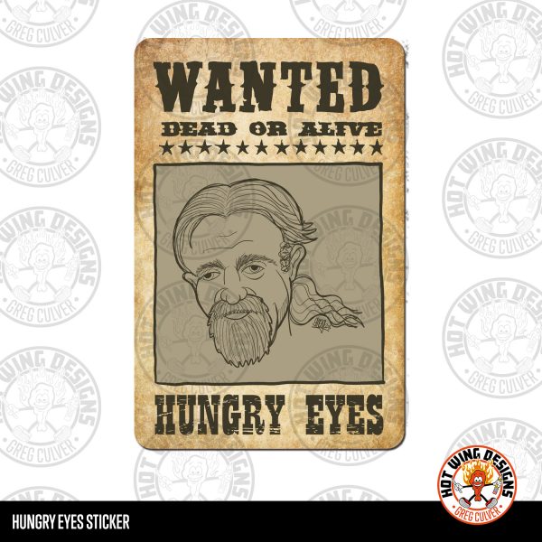 Hungry Eye's sticker