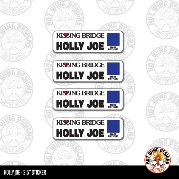 Holly Joe sticker 4-Pack