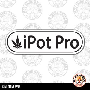 iPot Pro sticker by Hot Wing Designs