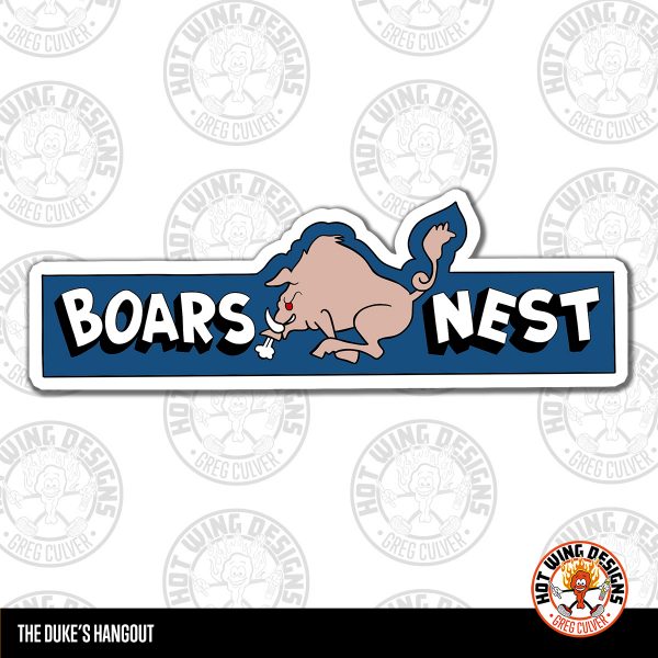 The Boars Nest Sticker